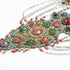 P242 Uzbek necklace, 19th century 38 x 20 cms - The Nomads Tent
